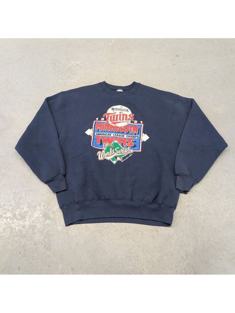 Vintage 90s Minnesota Twins World Series MLB Sweater